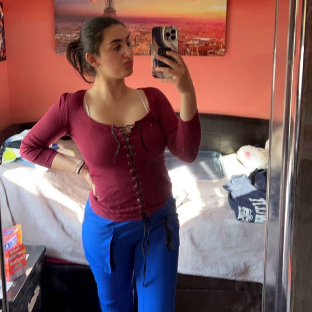 Burgundy Red J.J. Basics Top